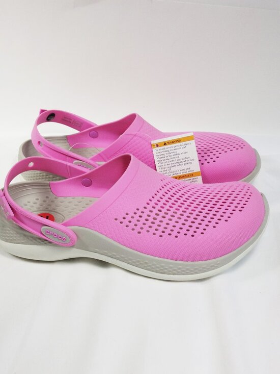 Crocs LiteRide 360 Clog Pink/Grey Men\'s 10 / Women\'s 12 NWT! main image 8